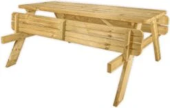 Goedkopepicknicktafels.nl | 180cm Lange Picknicktafel | Tuintafel 6 Persoons | De Luxe 180cm Lang | Geïmpregneerd Grenen Hout! -Tuin- En Buitengereedschapswinkels 1200x762