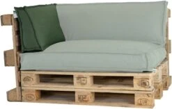 2L Home & Garden Rugkussen Metro Lounge Olijf - 60 X 40cm -Tuin- En Buitengereedschapswinkels 1200x765