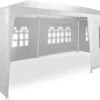 MaxxGarden Partytent - Paviljoen - 3x6m - Incl. Zijwanden - Waterdicht - Wit