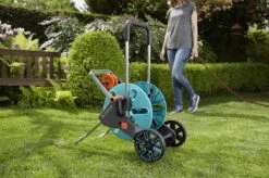 GARDENA - AquaRoll M CleverRoll Easy Slangenwagen - Maximaal 60 Meter - Inklapbare Zwengel -Tuin- En Buitengereedschapswinkels 1200x799 160
