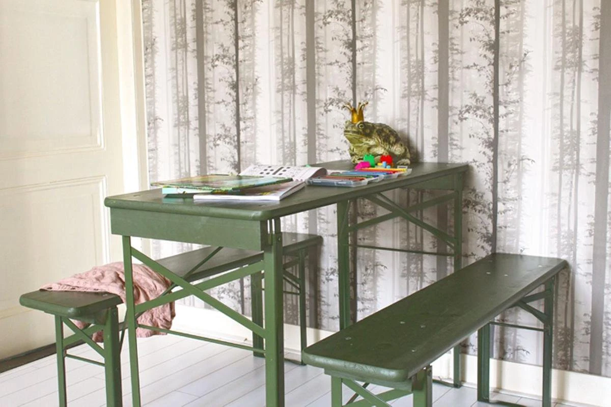 MaximaVida Inklapbare Biertafel Berlijn 120 X 50 Cm Olijfgroen - FSC Hout 7 MaximaVida Inklapbare Biertafel Berlijn 120 X 50 Cm Olijfgroen - FSC Hout - Afbeelding 7