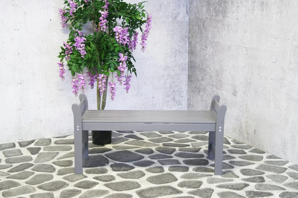 SenS-Line - Grunn Tuinbank Grey 113 Cm - Grijs 2 SenS-Line - Grunn Tuinbank Grey 113 Cm - Grijs - Afbeelding 2