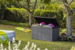 Keter Darwin Opbergbox - 570L - 142,5x65,5x78,2cm - Grijs -Tuin- En Buitengereedschapswinkels 1200x800 187