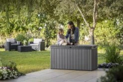 Keter Darwin Opbergbox - 570L - 142,5x65,5x78,2cm - Grijs -Tuin- En Buitengereedschapswinkels 1200x800 189