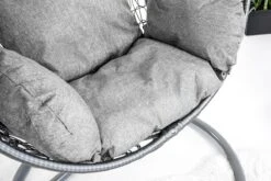 Hangstoel - Ei Stoel - Met Grijze Standaard & Kussens - Tot 125kg -Tuin- En Buitengereedschapswinkels 1200x800 88