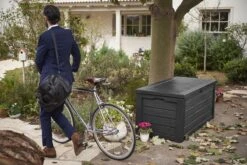 Keter Westwood Opbergbox - 570 L - 155x72.4x64.4 Cm - Grafiet -Tuin- En Buitengereedschapswinkels 1200x801 5