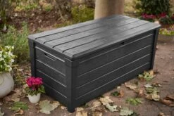 Keter Brightwood Opbergbox - 455L - 145x69,7x60,3 Cm - Grafiet -Tuin- En Buitengereedschapswinkels 1200x801 6