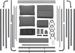Schommelbank / Ligbank Kassandra - Donkergrijs -Tuin- En Buitengereedschapswinkels 1200x846