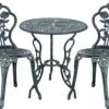 Bistroset Balkonset Gietijzer Tuintafel En 2 Tuinstoelen Groen