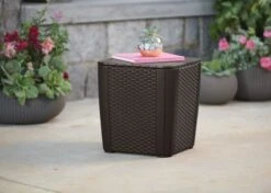 ALLIBERT Keter Luzon Opbergtafel - 39x39x43cm - Donkergrijs 22 ALLIBERT Keter Luzon Opbergtafel - 39x39x43cm - Donkergrijs -Tuin- En Buitengereedschapswinkels 1200x857 5