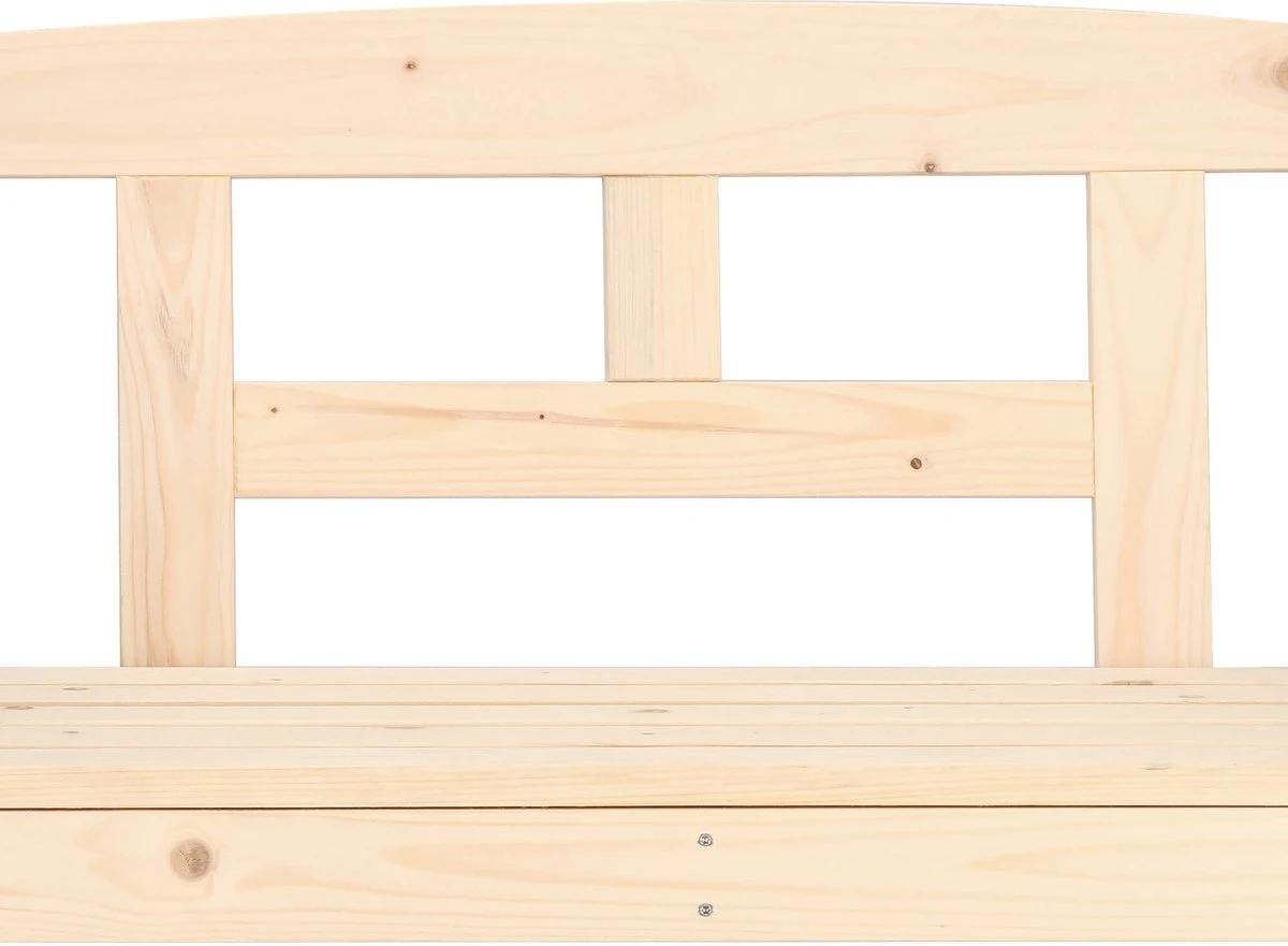 Merkloos Springos Tuinbank | Tuinbankje | Zitbank Buiten | Naaldhout | 119 X 78 X 45 Cm | Licht 9 Merkloos Springos Tuinbank | Tuinbankje | Zitbank Buiten | Naaldhout | 119 X 78 X 45 Cm | Licht - Afbeelding 9