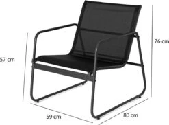 909 Outdoor Tuinset Camilla - 4-delig - Dubbele Zitbank - 2 Stoelen - Tafel - Stalenframe -Tuin- En Buitengereedschapswinkels 1200x882