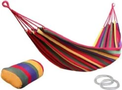 Hangmat - 200x80cm - 1 Persoons - Multi Color -Tuin- En Buitengereedschapswinkels 1200x884