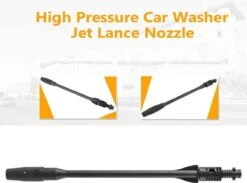 Merkloos 140 Bar Hogedrukspuitlans - Hogedrukreiniger Kärcher-opzetstuk - Verstelbare Sproeikop Voor Karcher Hogedrukreiniger - Accessoire Voor Karcher K1 K2 K3 K4 K5 K6 K7 13 Merkloos 140 Bar Hogedrukspuitlans - Hogedrukreiniger Kärcher-opzetstuk - Verstelbare Sproeikop Voor Karcher Hogedrukreiniger - Accessoire Voor Karcher K1 K2 K3 K4 K5 K6 K7 -Tuin- En Buitengereedschapswinkels 1200x889