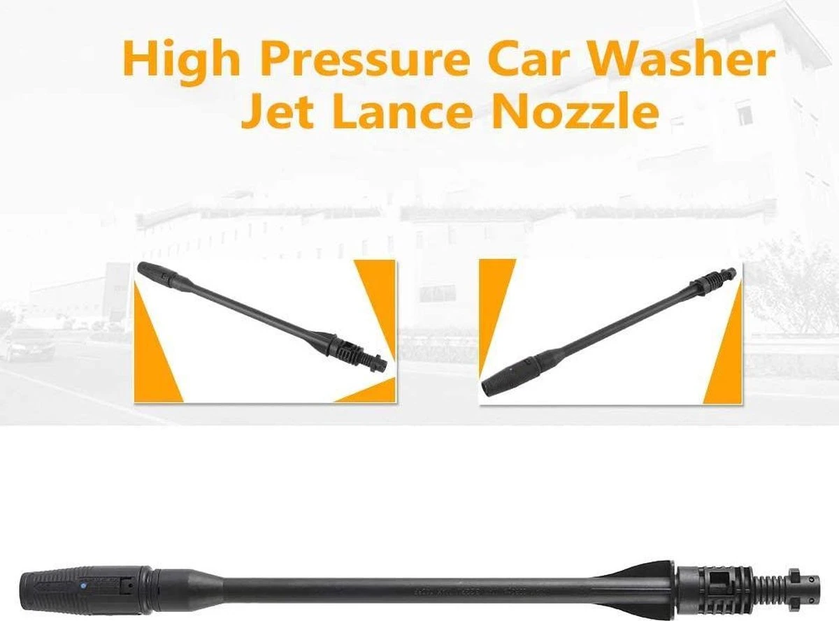 Merkloos 140 Bar Hogedrukspuitlans - Hogedrukreiniger Kärcher-opzetstuk - Verstelbare Sproeikop Voor Karcher Hogedrukreiniger - Accessoire Voor Karcher K1 K2 K3 K4 K5 K6 K7 5 Merkloos 140 Bar Hogedrukspuitlans - Hogedrukreiniger Kärcher-opzetstuk - Verstelbare Sproeikop Voor Karcher Hogedrukreiniger - Accessoire Voor Karcher K1 K2 K3 K4 K5 K6 K7 - Afbeelding 5