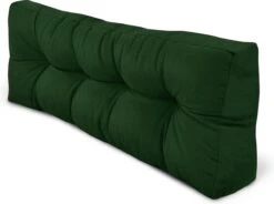 Beautissu Style – Palletkussen Set – 1x Zitkussen 120x80 Cm & 1x Rugkussen 120x40 Cm – Donker Groen -Tuin- En Buitengereedschapswinkels 1200x895 3