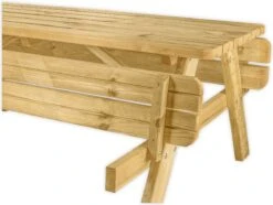 Goedkopepicknicktafels.nl | 180cm Lange Picknicktafel | Tuintafel 6 Persoons | De Luxe 180cm Lang | Geïmpregneerd Grenen Hout! -Tuin- En Buitengereedschapswinkels 1200x902 2
