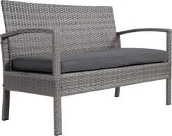 Casaria Polyrattan Loungeset – 2 Stoelen 1 Bank 1 Tafel - Antraciet -Tuin- En Buitengereedschapswinkels 1200x945 1