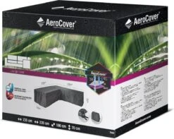 Aerocover Loungesethoes - L-vorm - L 255 X L 255 X B 100 X H 70 Cm -Tuin- En Buitengereedschapswinkels 1200x959 1
