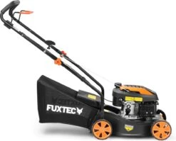 FUXTEC Grasmaaier Benzine - 41cm - 80cc - Duwmaaier - Opvangbak 45L - FX-RM4180 -Tuin- En Buitengereedschapswinkels 1200x967 1
