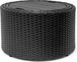 Casaria Polyrattan Zonne-Eiland Ø185cm – Incl. Kussens - Zwart Crème 22 Casaria Polyrattan Zonne-Eiland Ø185cm – Incl. Kussens - Zwart Crème -Tuin- En Buitengereedschapswinkels 1200x976 1