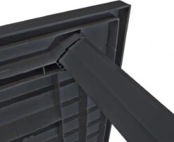 VidaXL Tuintafel 126x76x72 Cm Kunststof Antraciet -Tuin- En Buitengereedschapswinkels 1200x979