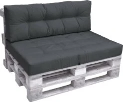 Beautissu Eco Elements Palletkussen – Rugkussen 120x40x15 Cm Voor Palletbank - Kussen Graphiet Grijs - Palletkussens In Matraskussen Kwaliteit -Tuin- En Buitengereedschapswinkels 1200x995 6
