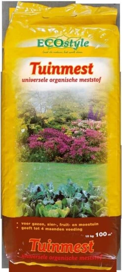 ECOstyle Tuinmest Organische Meststof - Border & Siertuin - Natuurlijke Meststof Gazon - 120 Dagen Voeding- 100 M² - 10 KG -Tuin- En Buitengereedschapswinkels 540x1200 2
