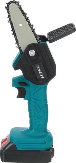 Merkloos Mini Accu Kettingzaag - 4 Inch Elektrische Boomzaag - Handkettingzaag - Met 2 Accu En 1 Oplader - Voor Tuinboom Ranch Bomen Snijden Hout- Blauw -Tuin- En Buitengereedschapswinkels 560x1200 1