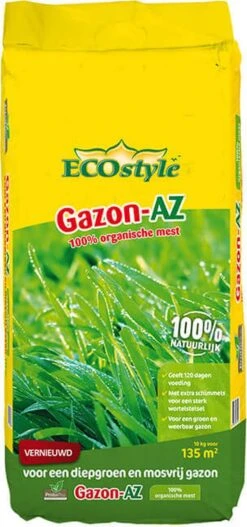 ECOstyle Gazon AZ Organische Gazonmest – Voor Diepgroen En Sterk Gazon – Geeft Tot 120 Dagen Voeding – Werkt Tegen Mos - 30 M² - 2 KG 18 ECOstyle Gazon AZ Organische Gazonmest – Voor Diepgroen En Sterk Gazon – Geeft Tot 120 Dagen Voeding – Werkt Tegen Mos - 30 M² - 2 KG -Tuin- En Buitengereedschapswinkels 562x1200 3