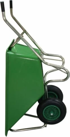 Kruiwagen Met Dubbel Luchtwiel Stal Eco Groen 160 Liter -Tuin- En Buitengereedschapswinkels 617x1200