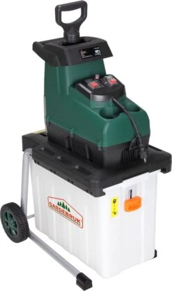 Gardebruk Hakselaar Elektrisch 2800W - 45mm Takdikte - Opvangbak 60 L -Tuin- En Buitengereedschapswinkels 713x1200