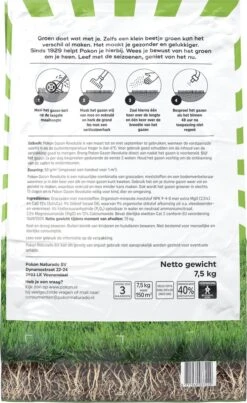 Pokon Gazon Revolutie - 2x7,5kg - Gazonmest / Graszaad / Bodemverbeteraar - Geschikt Voor 300m² - Binnen 15 Dagen Resultaat - Voordeelverpakking 9 Pokon Gazon Revolutie - 2x7,5kg - Gazonmest / Graszaad / Bodemverbeteraar - Geschikt Voor 300m² - Binnen 15 Dagen Resultaat - Voordeelverpakking -Tuin- En Buitengereedschapswinkels 736x1200 1