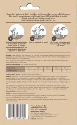 Pokon Bio Kuur Voor Weerbare En Gezonde Kamerplanten - Capsules - 12 Stuks - Geschikt Voor Alle Kamer-, Buitenplanten En Moestuin -Tuin- En Buitengereedschapswinkels 738x1200 2