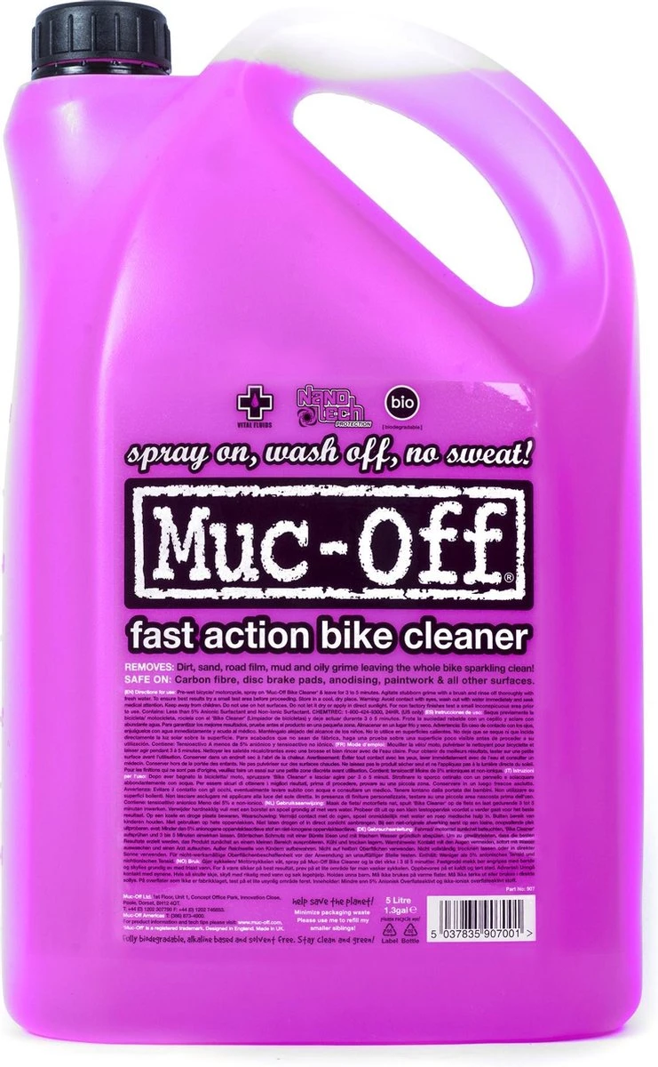 Muc-Off Bike Cleaner Fietsreiniger 5 Liter 1 Muc-Off Bike Cleaner Fietsreiniger 5 Liter