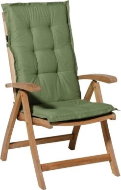 Madison Tuinstoelkussen Hoge Rug Basic Groen -Tuin- En Buitengereedschapswinkels 765x1200