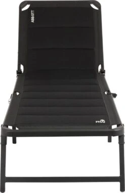 Redwood Abbott Ligbed - Stretcher/ligbedden - Inklapbaar - Zwart -Tuin- En Buitengereedschapswinkels 781x1200