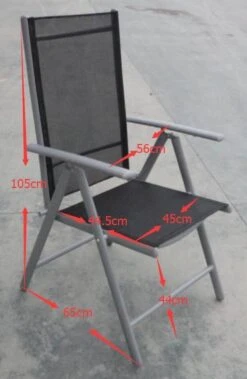 Tuinstoel Standenstoel Aluminium Antraciet 7 Standen Per 2 Stuks 8 Tuinstoel Standenstoel Aluminium Antraciet 7 Standen Per 2 Stuks -Tuin- En Buitengereedschapswinkels 782x1200