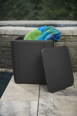 ALLIBERT Keter Luzon Opbergtafel - 39x39x43cm - Donkergrijs 20 ALLIBERT Keter Luzon Opbergtafel - 39x39x43cm - Donkergrijs -Tuin- En Buitengereedschapswinkels 800x1200 20