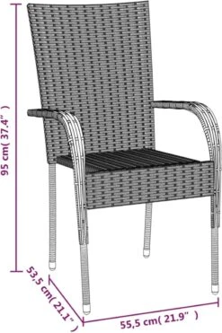 VidaXL 5-delige Tuinset Poly Rattan Bruin -Tuin- En Buitengereedschapswinkels 800x1200 25