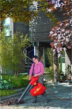 WOLF-Garten Elektrische Bladblazer LBV 2600 E - Motor 2600 Watt - Opvangzak 50 Liter - Reductie Ratio 10:1 -Tuin- En Buitengereedschapswinkels 802x1200