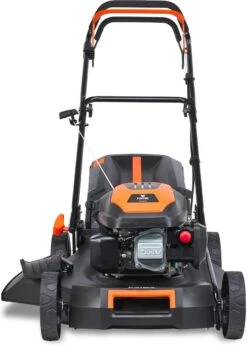 FUXTEC Grasmaaier Benzine - 51cm - 4-takt - 170cc - Zelfrijdend / Zelftrekkend /achterwielaandrijving - Mulchfunctie - Opvangbak 60L - FX-RM5170 9 FUXTEC Grasmaaier Benzine - 51cm - 4-takt - 170cc - Zelfrijdend / Zelftrekkend /achterwielaandrijving - Mulchfunctie - Opvangbak 60L - FX-RM5170 -Tuin- En Buitengereedschapswinkels 860x1200 1