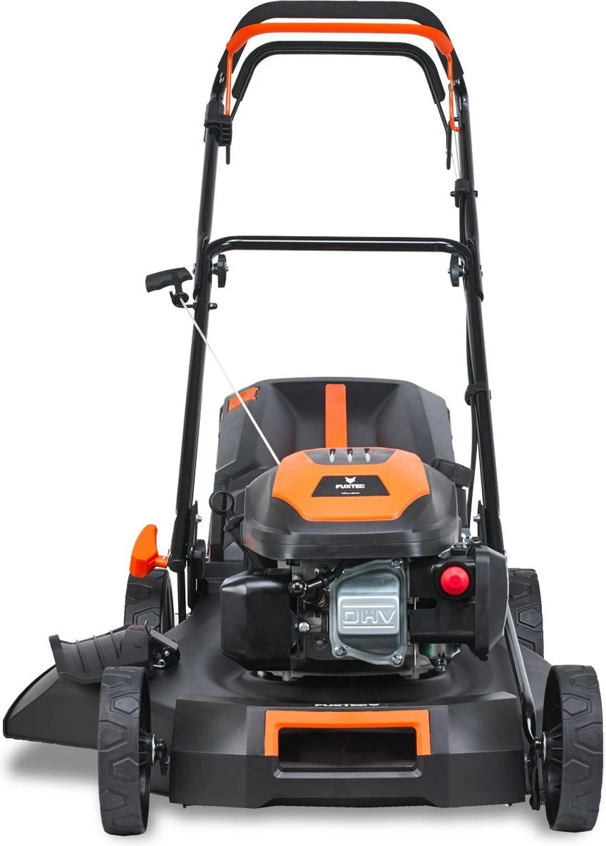 FUXTEC Grasmaaier Benzine - 51cm - 4-takt - 170cc - Zelfrijdend / Zelftrekkend /achterwielaandrijving - Mulchfunctie - Opvangbak 60L - FX-RM5170 2 FUXTEC Grasmaaier Benzine - 51cm - 4-takt - 170cc - Zelfrijdend / Zelftrekkend /achterwielaandrijving - Mulchfunctie - Opvangbak 60L - FX-RM5170 - Afbeelding 2