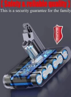 Vervangende Accu Batterij Geschikt Voor Dyson V8 Steelstofzuiger - 21.6V 6000mAh - V8 - SV10 - V8 Absolute – Fluffy – Animal – Dier – Geschikt Geschikt Voor Dyson Batterij -Tuin- En Buitengereedschapswinkels 881x1200 1
