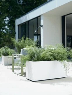 Elho Vivo Matt Finish Lang Wielen 90 - Grote Staande Plantenbak Voor Binnen & Buiten - Gemaakt Van Gereycled Plastic - L 39 X W 88 X H 41 Cm - Zwart -Tuin- En Buitengereedschapswinkels 900x1200 28