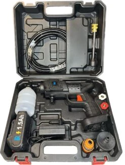 Hogedrukreinger Op Accu - Inclusief Opbergkoffer - Foam Gun - Foam Sprayer - Schuimpistool - Schuimsproeier - Hogedruk Pistool - Inclusief Accesoires -Tuin- En Buitengereedschapswinkels 907x1200 2