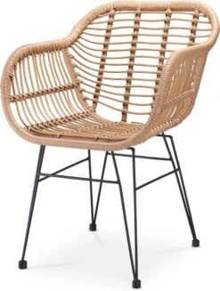 Casaria Polyrotan Kuipstoel Bali - Met Kussens – 2 Stuks -Tuin- En Buitengereedschapswinkels 907x1200