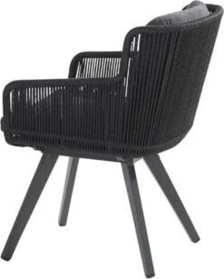 4 Seasons Outdoor 4SO Armstoel Flores Anthracite - 1 Stuk -Tuin- En Buitengereedschapswinkels 964x1200