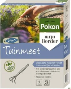 Pokon Tuinmest - 1kg - Meststof - 3-in-1 Werking -Tuin- En Buitengereedschapswinkels 967x1200