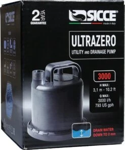 Sicce Ultra Zero - Vlakzuiger - Dompelpomp - Wateroverlast - 3000 L/h 7 Sicce Ultra Zero - Vlakzuiger - Dompelpomp - Wateroverlast - 3000 L/h -Tuin- En Buitengereedschapswinkels 998x1200 1